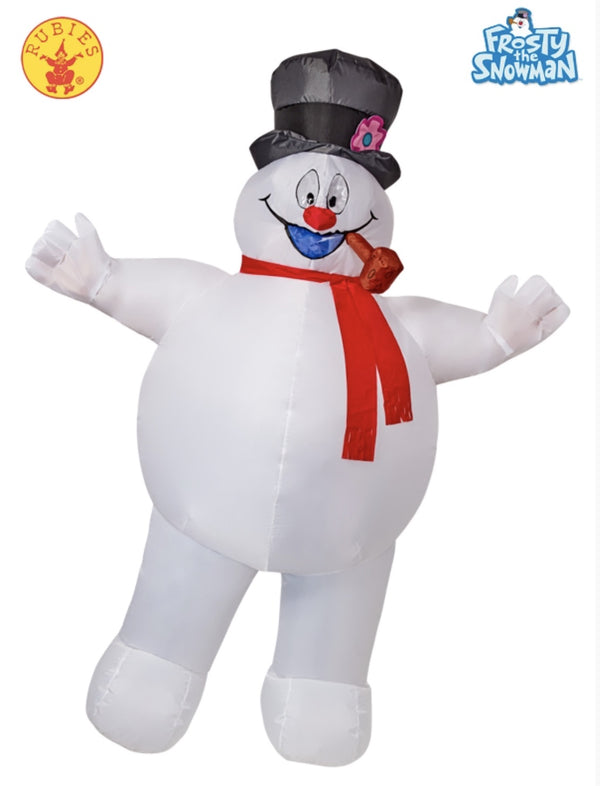 FROSTY THE SNOWMAN INFLATABLE COSTUME, ADULT